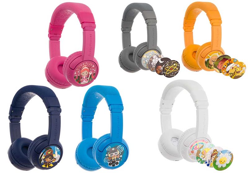 Trådlösa hörlurar BuddyPhones Play+, Onanoff