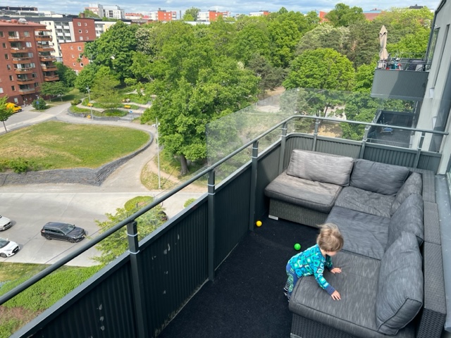 Barnsäkra Balkongen