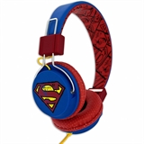 Hörlur Barn SUPERMAN Tween On-Ear 100dB Blå Vintage