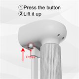 Rullgardinsgrind SafetyGate Lucas 140 cm, HomeSafety
