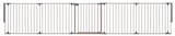 Multigrind Modular Gate - 5 sektioner sandfärgad Safety 1st, 40-358 cm